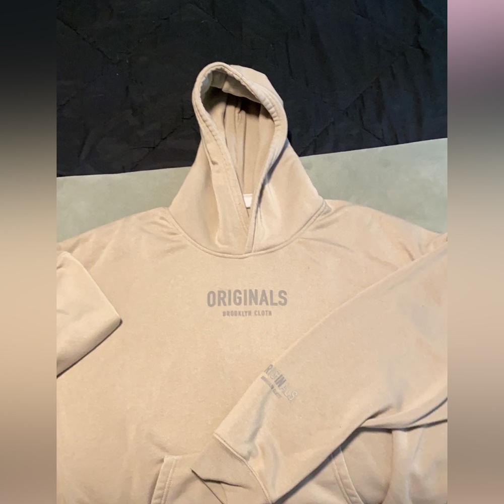 Large tan hoodie
